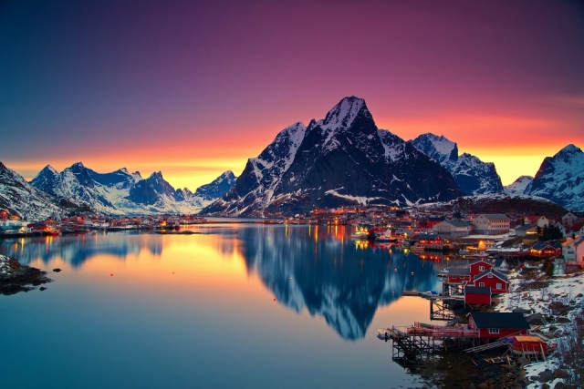 Живописная Норвегия в фотографиях