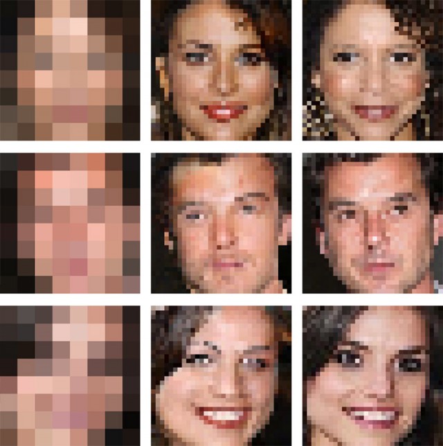 Google Brain генерирует изображения на основе картинок с разрешением всего 8х8 пикселей