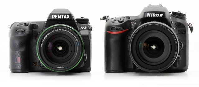 Сравнение фотоаппаратов Pentax K-3 и Nikon D7100