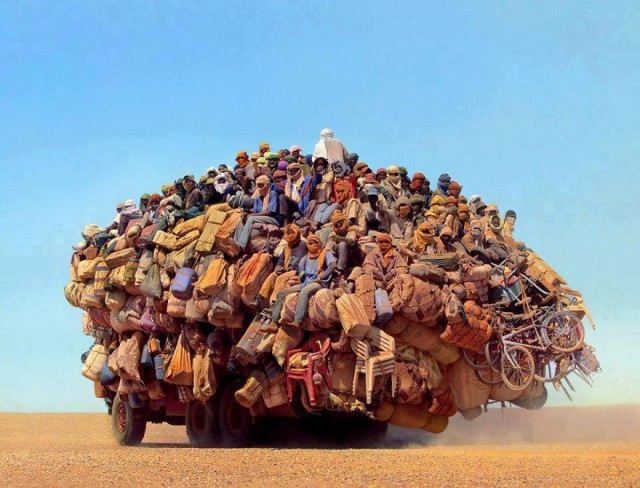 Самый перегруженный транспорт в мире - 30 колоссальных фото
