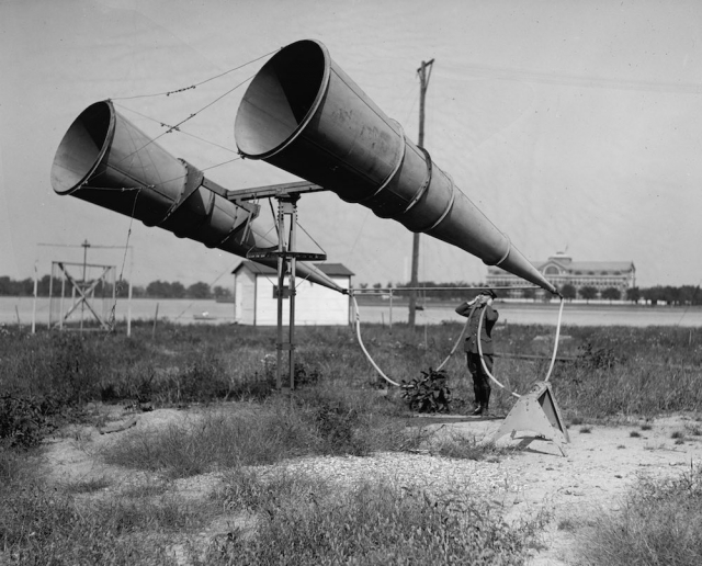 «Военные тубы» - странные прослушивающие устройства дорадарной эпохи (1920-е и 1930-е гг)