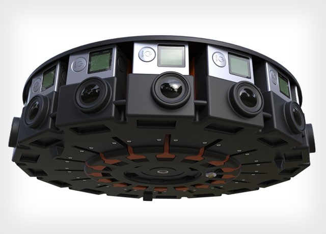 Google Jump – платформа из 16-ти камер GoPro для съемки 360-градусных панорам