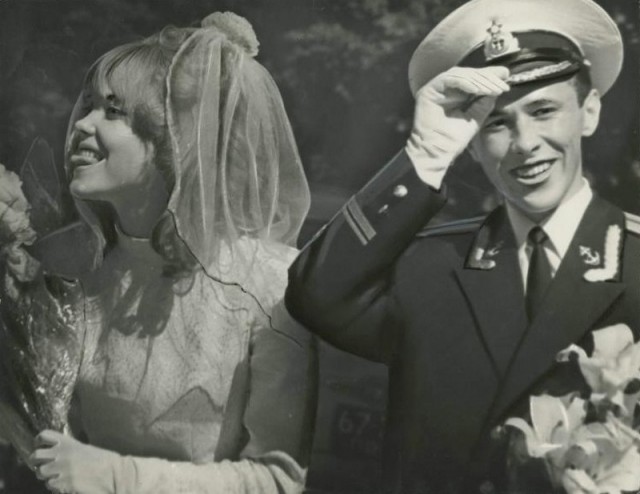 Романтичные и весёлые советские свадьбы в фотографиях