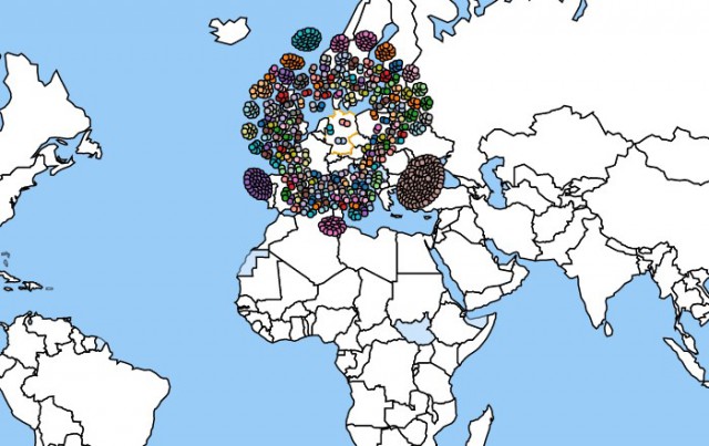 Интерактивная карта миграции людей