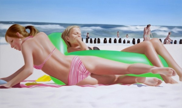 Лето, море, солнце, позитивные картины Каси Доманской (Kasia Domanska)