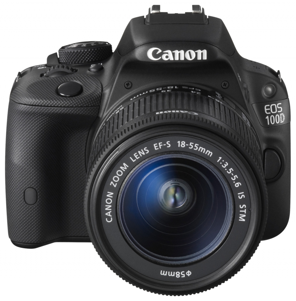 Невероятно миниатюрная зеркальная фотокамера Canon EOS 100D