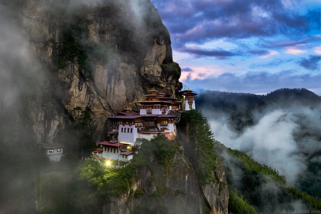 «Гнездо тигрицы» – мужской монастырь в Бутане