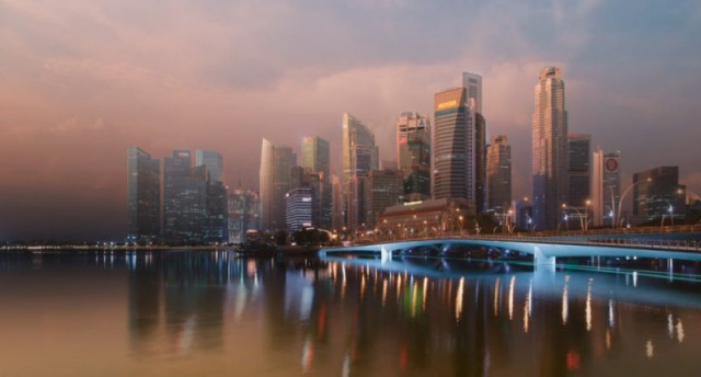 На создание этого таймлапса Сингапура ушло 3 года и 1 миллион фотографий