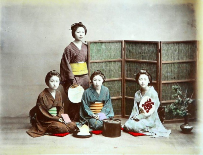 Япония 19 века в фотографиях Адольфо Фарсари