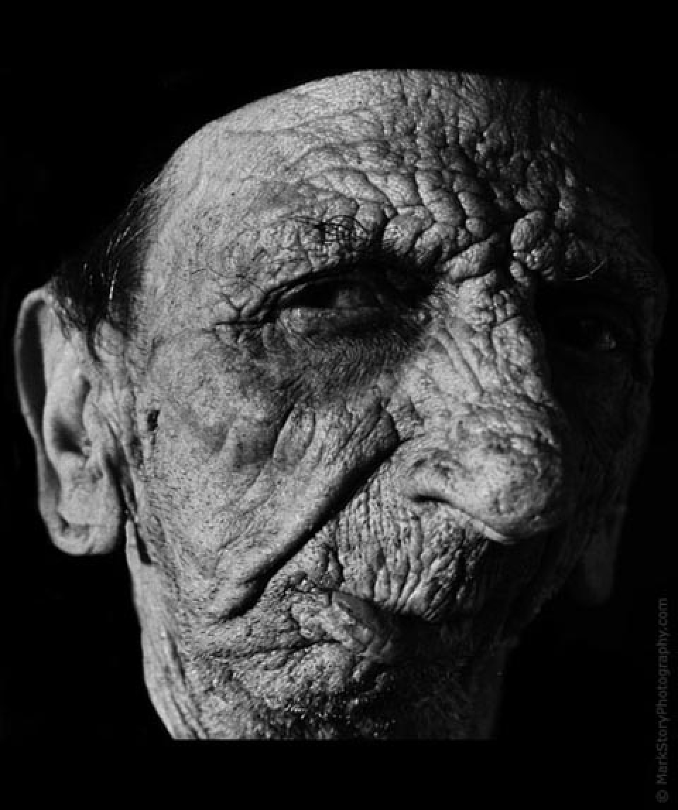 Черно-белые портреты долгожителей от Марка Стори (Mark Story)