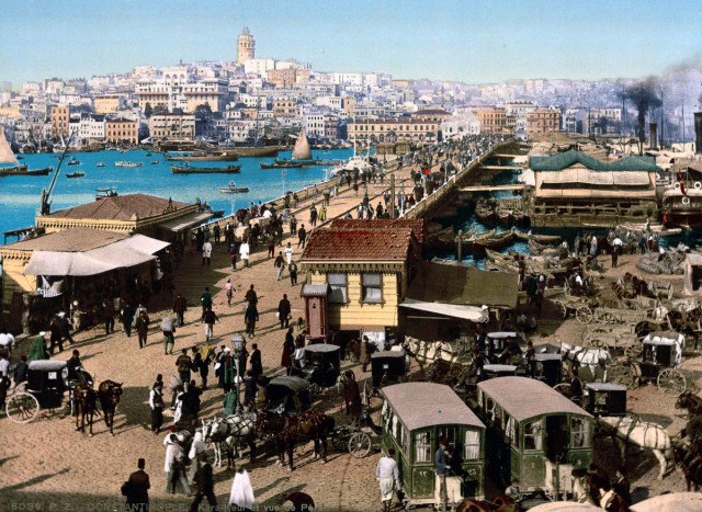 Цветные открытки Константинополя в последние дни Османской империи (1890-е годы)