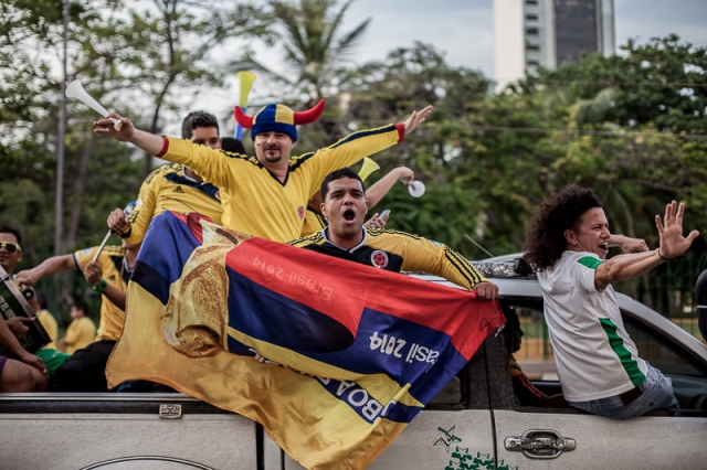 Футбольная лихорадка в Колумбии