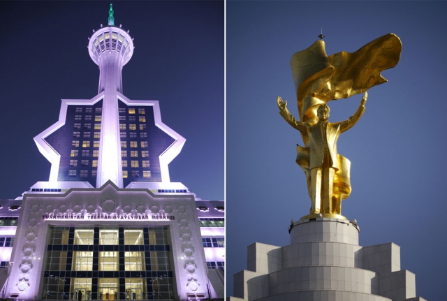 Фоторепортаж из Туркменистана: Ашхабад - беломраморный город-рекордсмен