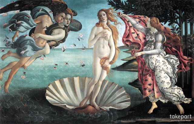 Фотошоп для Ренессанса - современные стандарты красоты в классических картинах