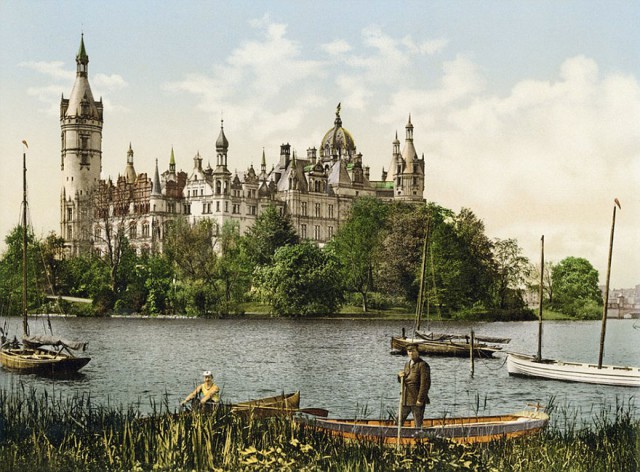 Достопримечательности Германии до военной разрухи – редкие цветные фотографии 1900 года