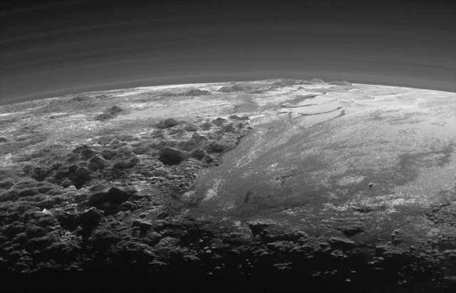 Закат на Плутоне