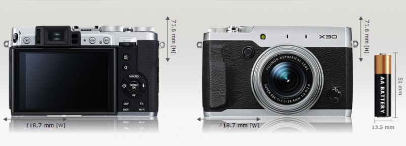 Fujifilm X30 - обзор характеристик и первые впечатления