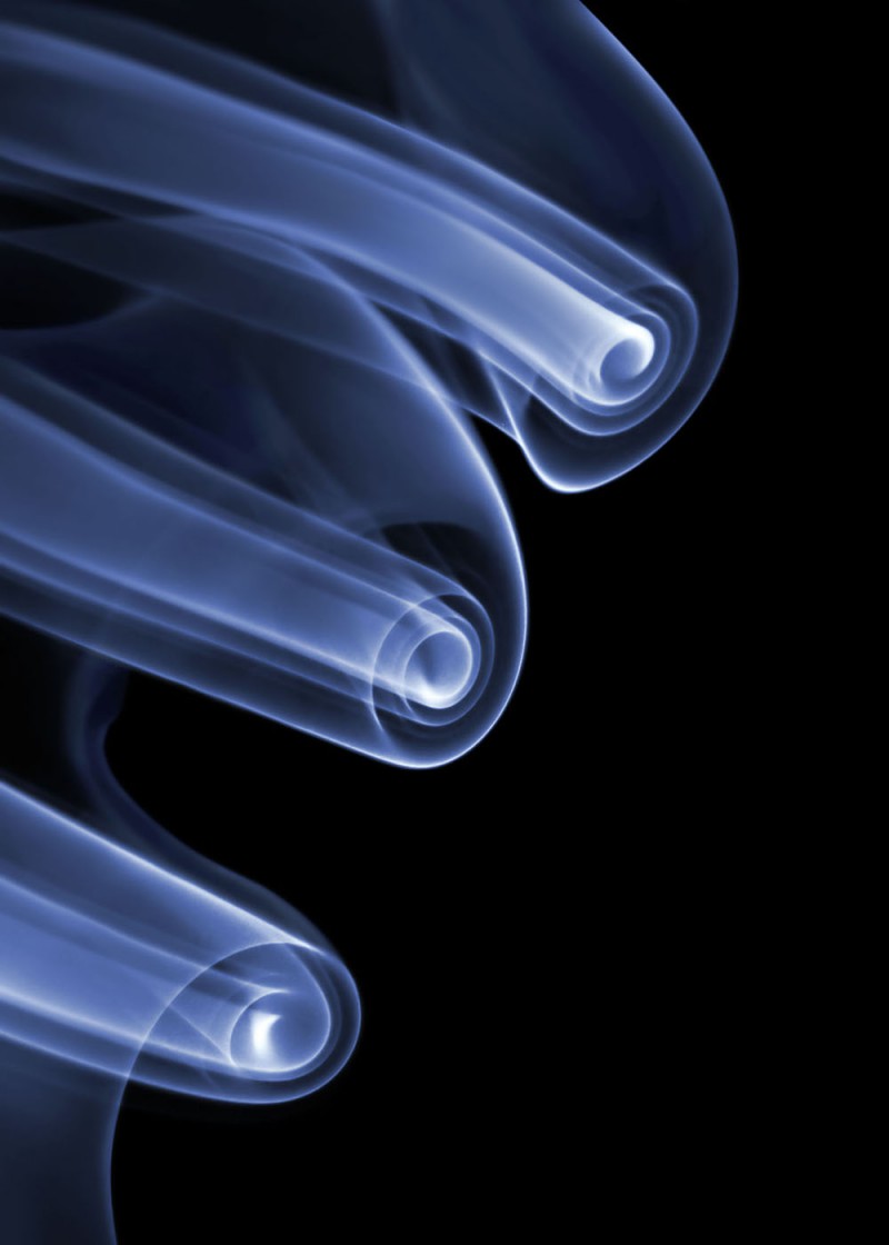 Парейдолические иллюзии из дыма от фотографа Томаса Хербриха