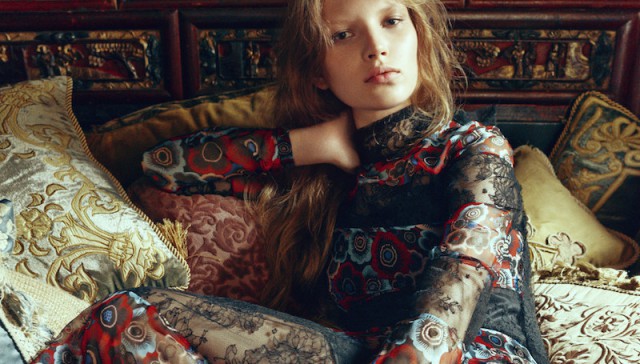 Манхэттенская девушка: Анабель Красноцветова в сентябрьском номере Harper's Bazaar Japan 2015