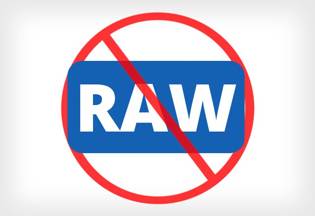 Агентство «Рейтер» ввело международный запрет на фотографии в формате RAW