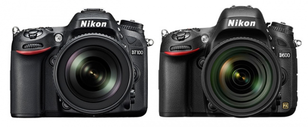 Сравнение Nikon D7100 и D600