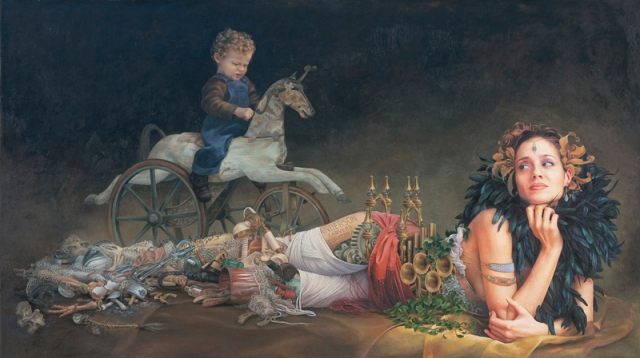 Викторианский романтизм и научная фантастика в картинах Хайди Тайллефер