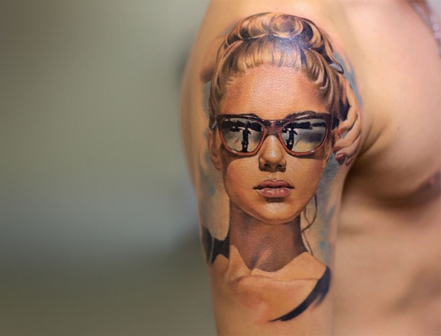 Реалистичные татуировки от очень крутого мастера Валентины Рябовой
