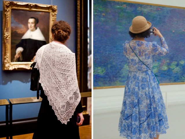 В гармонии с шедеврами: посетители музеев, «совпадающие» с классическими картинами