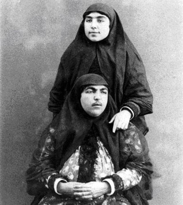 Любопытные фотографии из гарема иранского шаха, в котором было почти 100 женщин