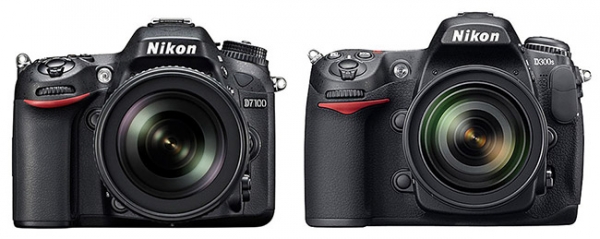 Сравнение Nikon D7100 и D300s