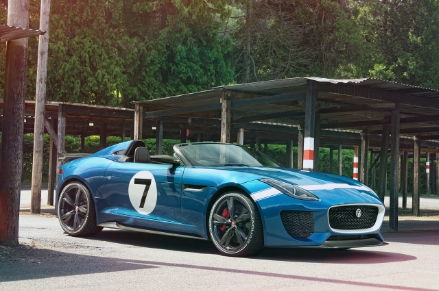 Новый спорткар Jaguar Project 7