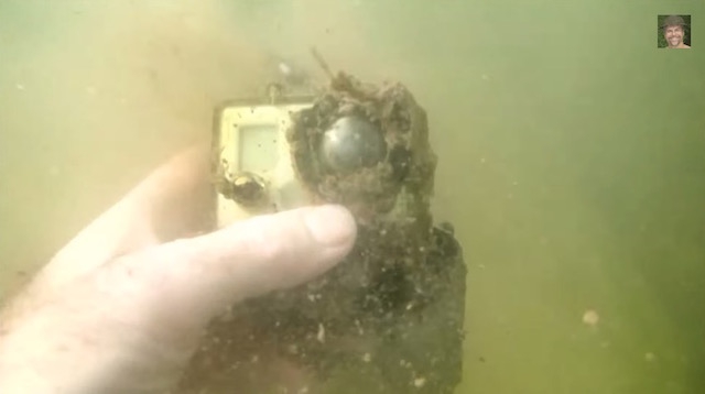 Экшн-камера GoPro пролежала в реке 17 месяцев и работает