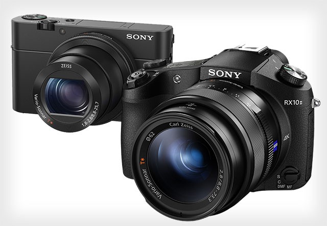 Sony RX100 IV и Sony RX10 II - новые компактные фотоаппараты  с поддержкой видео-4K