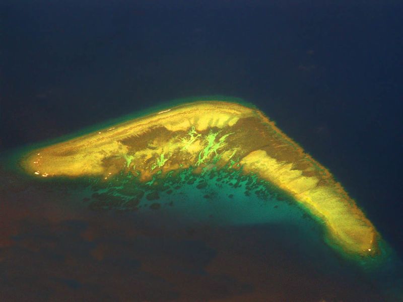 Остров-бумеранг, группа островов Спратли