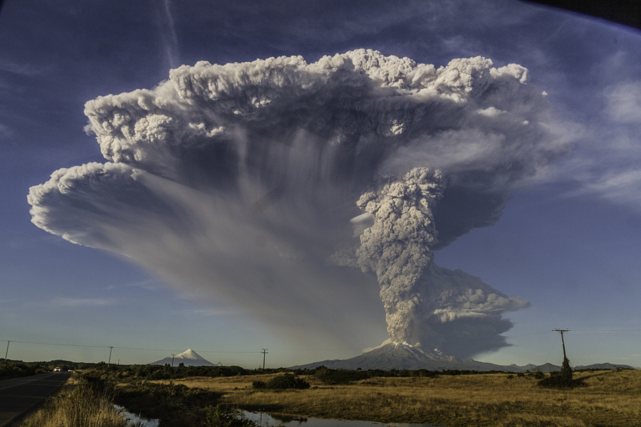 Извергающийся вулкан Кальбуко в Чили - 21 потрясающее фото