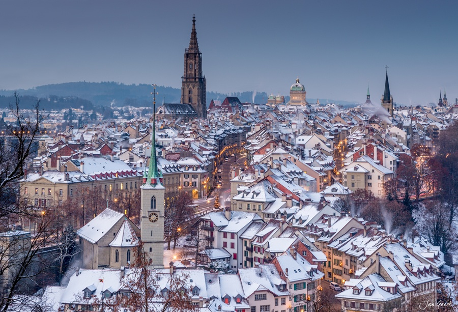 Photograph Bern in White by Jan Geerk on 500px