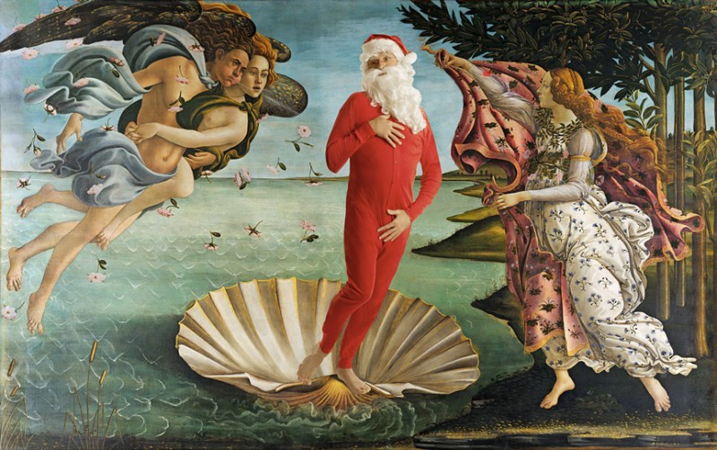 Santa Classic, Botticelli's Venus