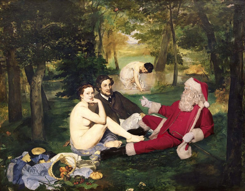 Santa Classics, Manet's Luncheon On The Grass
