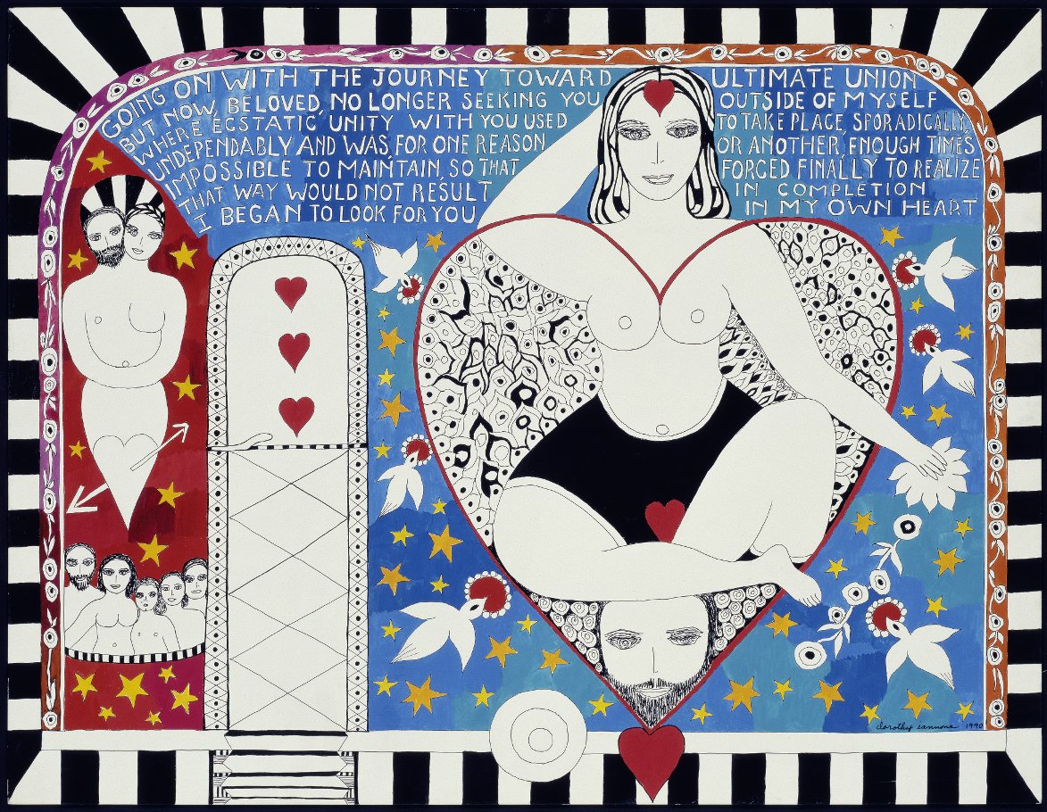 Эротические картины с поздравлениями для влюблённых от художницы Дороти Янноне