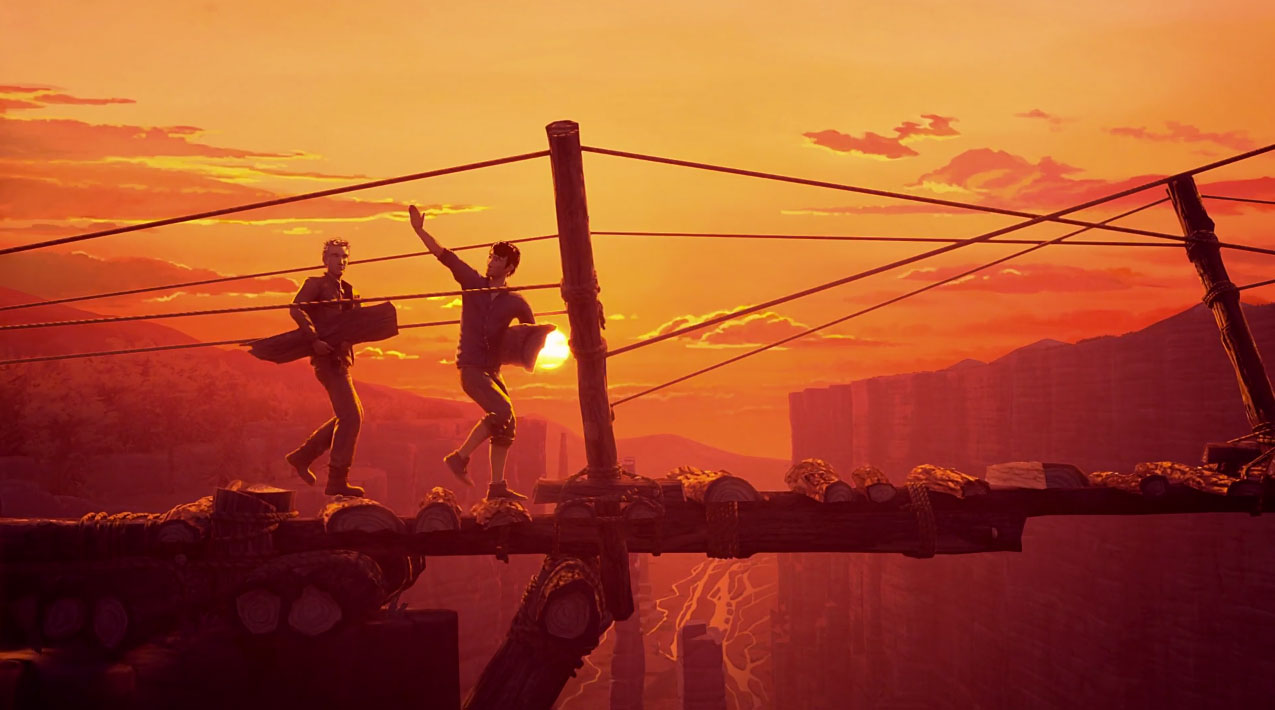 Пропасть: анимационный фильм о двух храбрых героях, которые хотят выйти за рамки ограничений