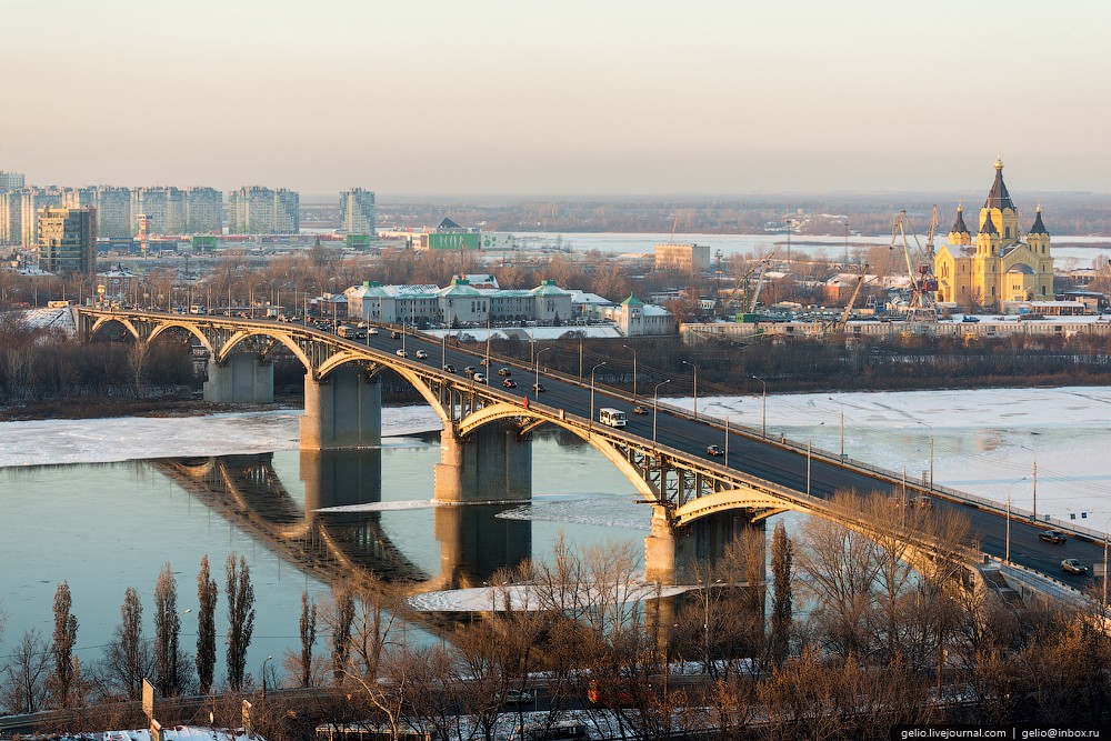 Зимние фотографии Нижнего Новгорода