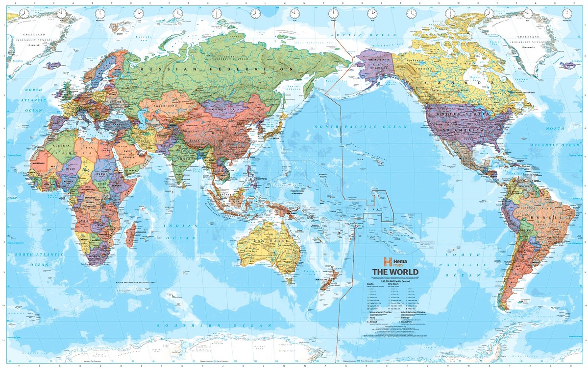 Карта мира для Китая