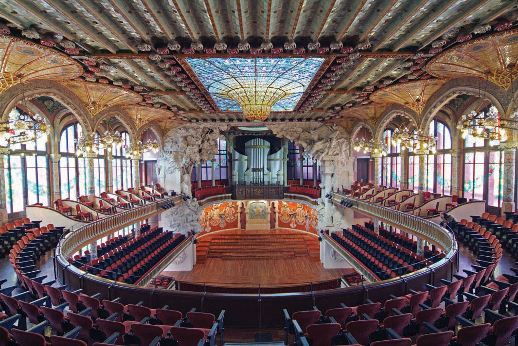 Дворец каталонской музыки (Palau de la Musica Catalana), Барселона, Испания
