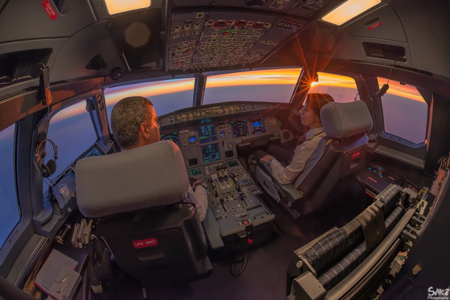 25 фотографий, сделанных пилотами из кабин самолётов