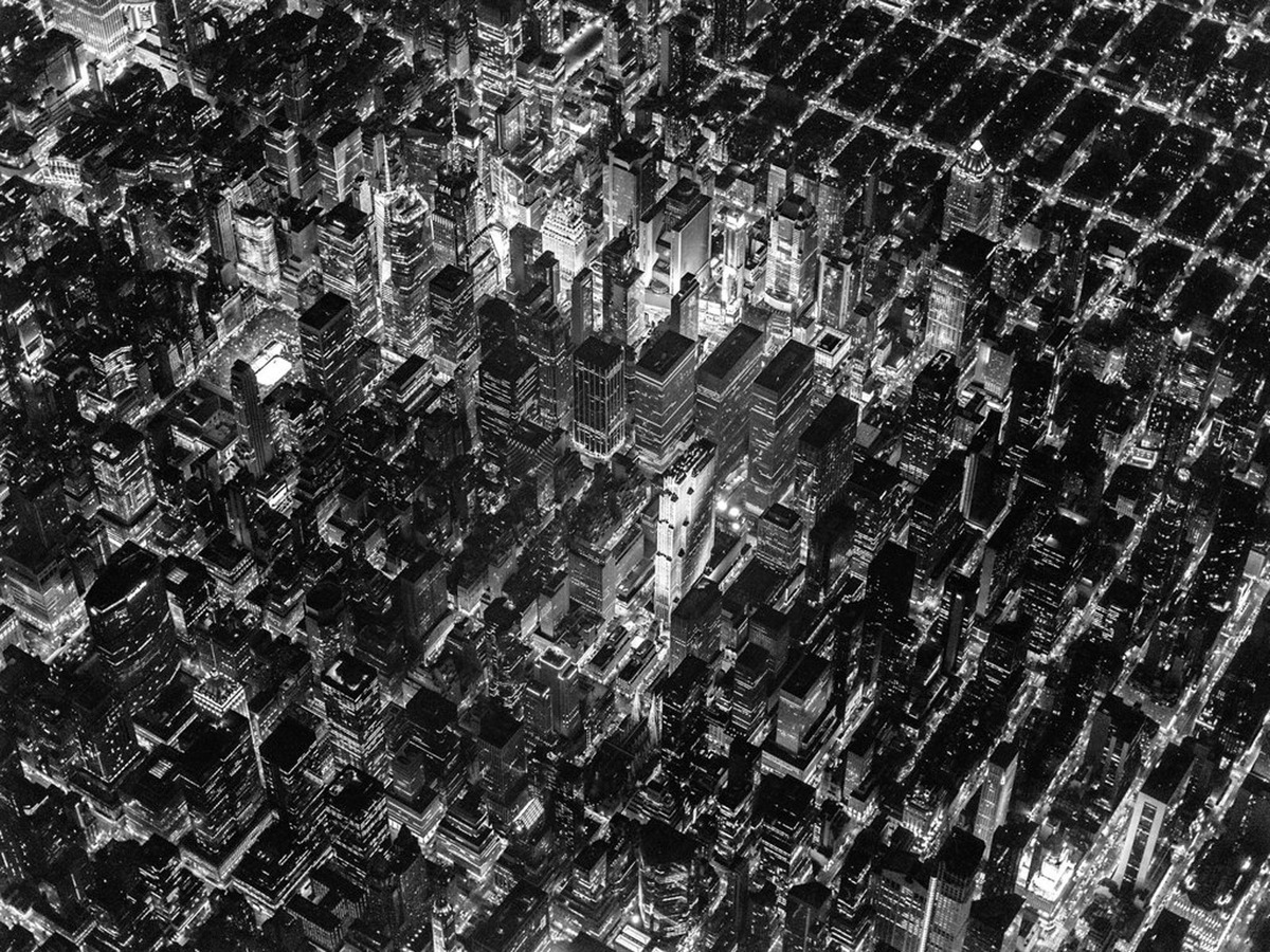 Вечерний Нью-Йорк с высоты 2285 м - фото с вертолёта - 9
