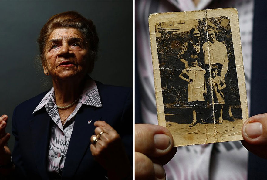 Портреты бывших заключённых Освенцима к 70-летию освобождения-35