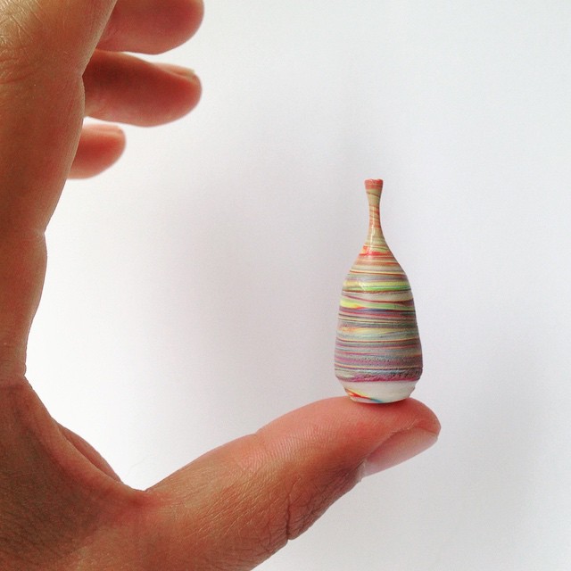 Крошечная керамика ручной работы от Джона Альмеда-20