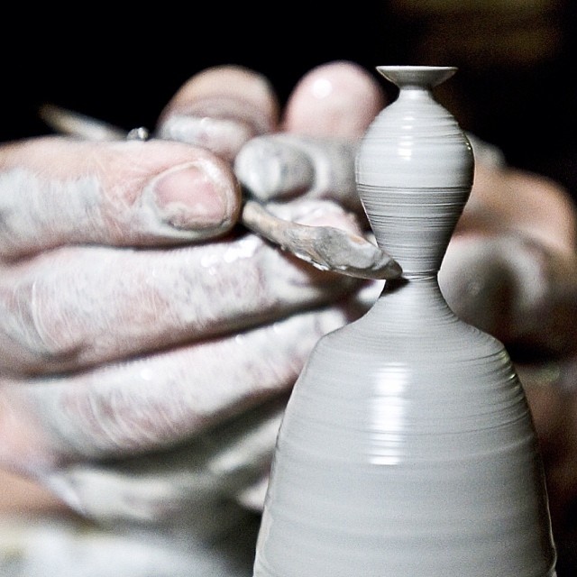 Крошечная керамика ручной работы от Джона Альмеда-1