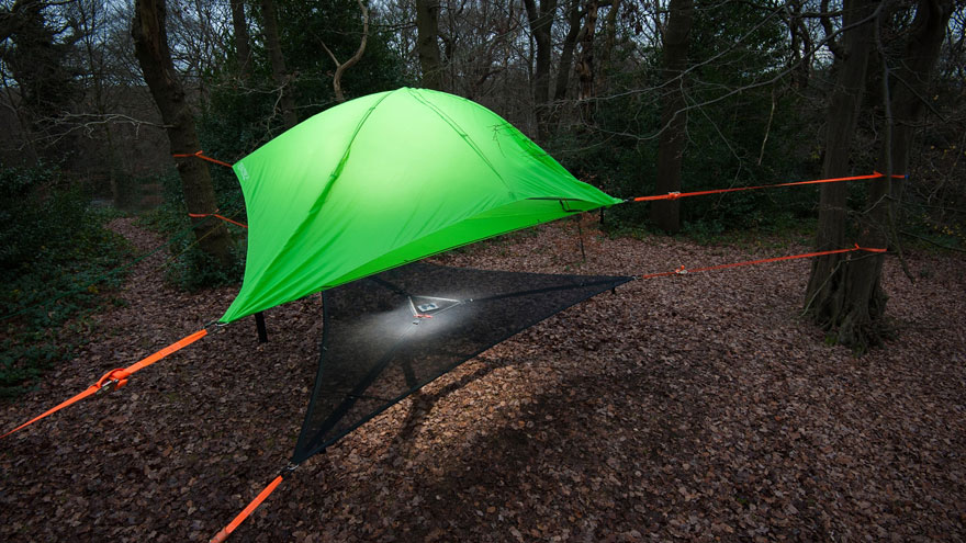 Новые модели подвесных палаток для отдыха среди деревьев-24