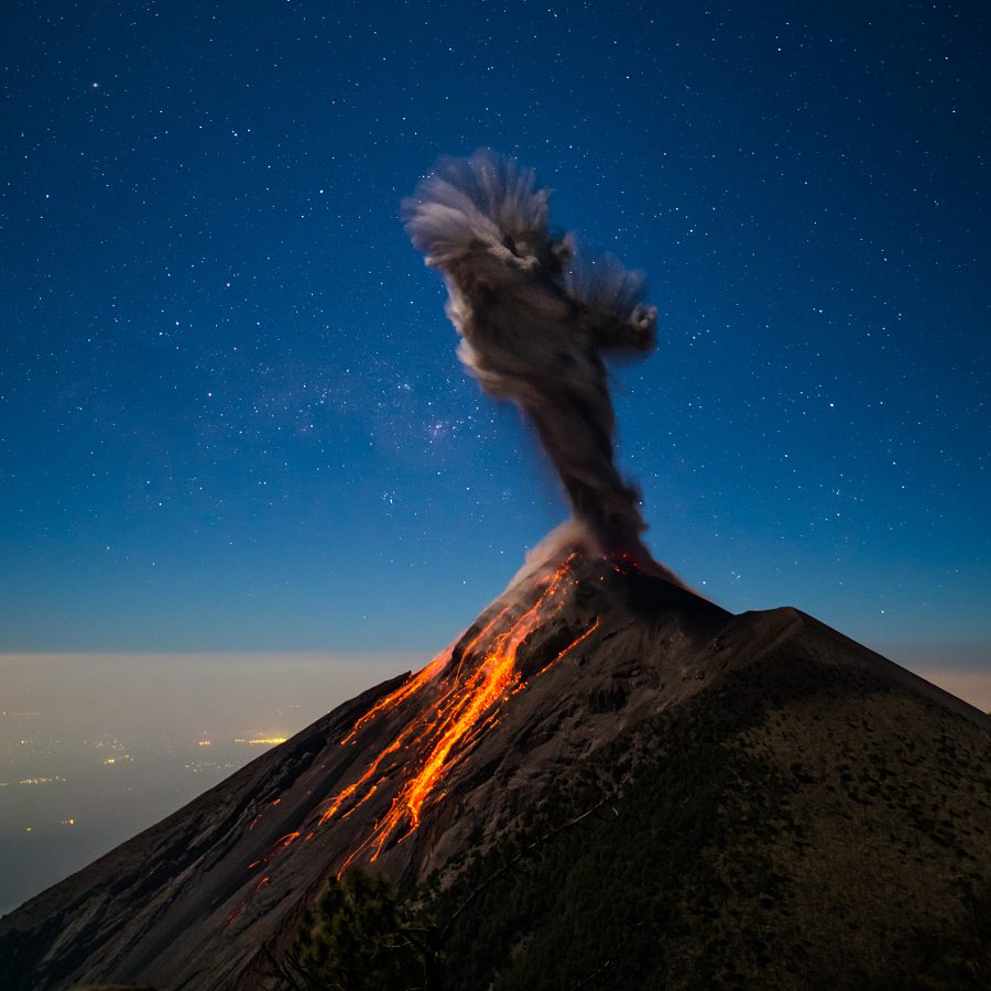 Извержения вулканов – 30 потрясающих фотографий со всего мира